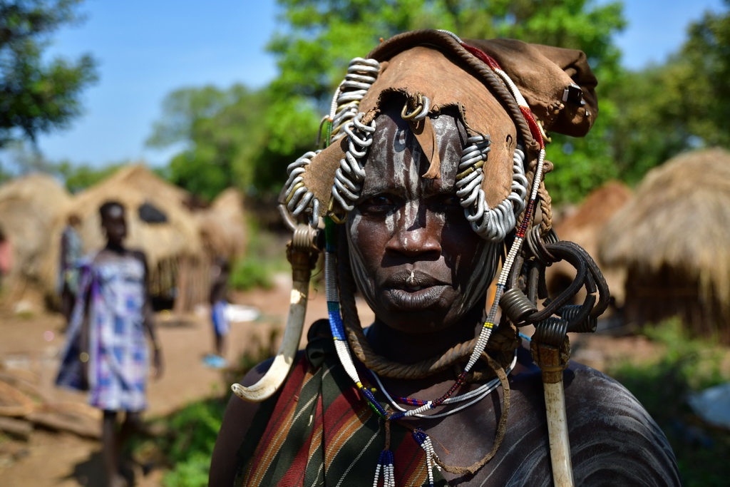 Mursi villages